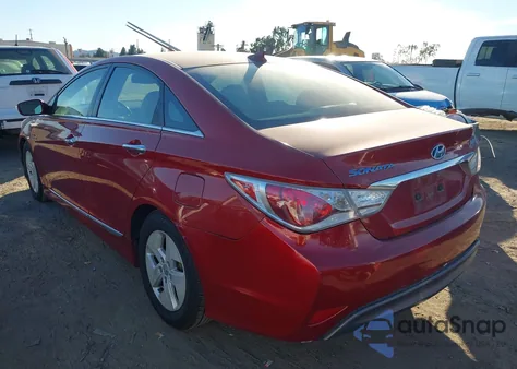 2012 Hyundai Sonata Hybrid from USA, damaged, VIN KMHEC4A40CA047951